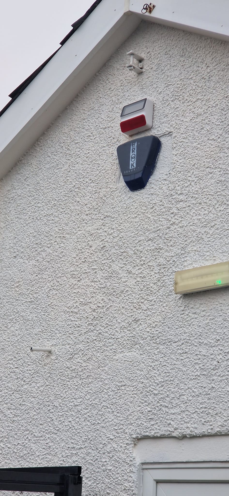 fire alarm exterior installation